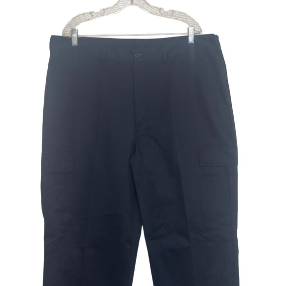 Edwards Utility Cargo Work Pants Mens Size 40 Blue New Flat Front - Picture 3 of 7